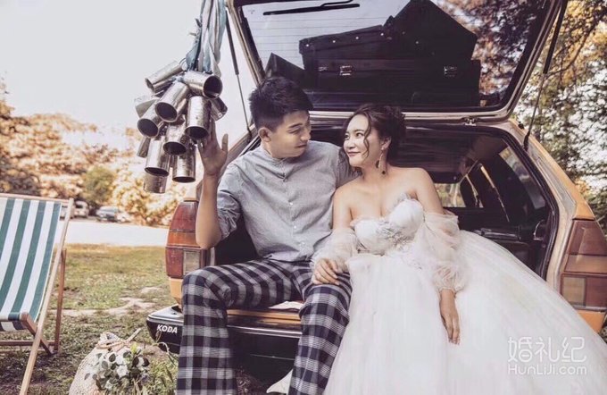 婚纱照不旅拍也很美！