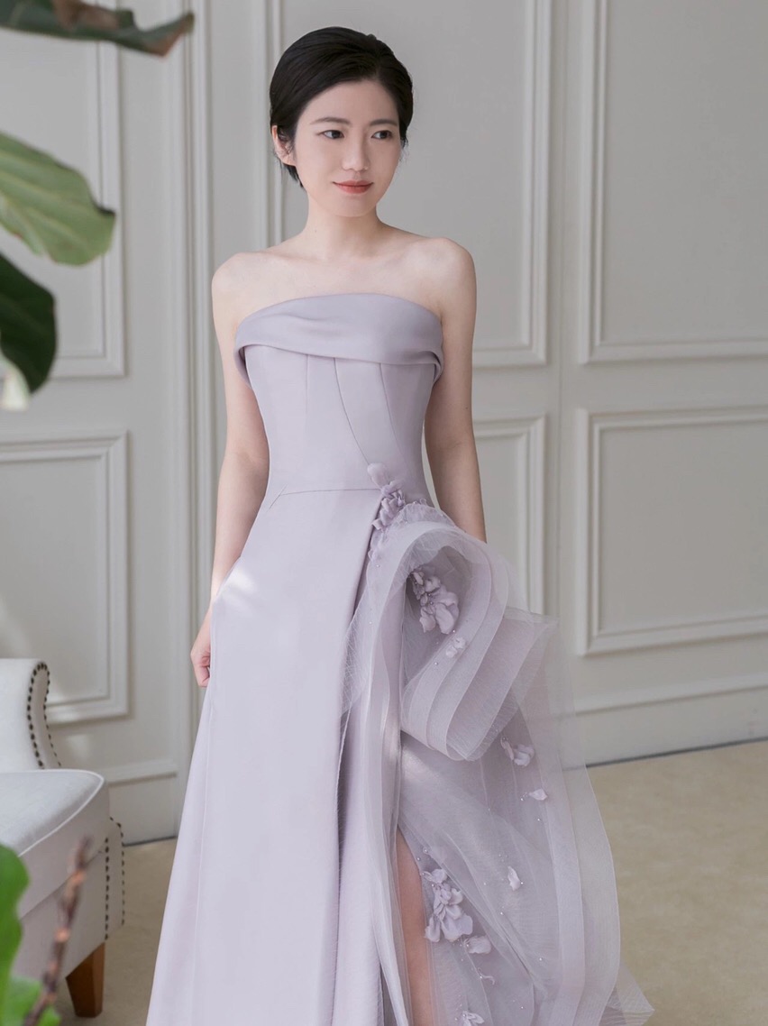敬酒服不只有红色！3款公主礼服件件惊艳