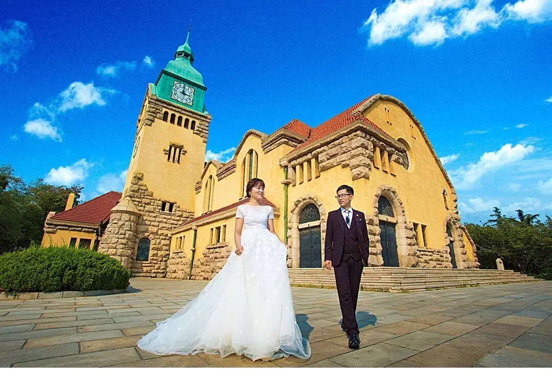 婚纱照，选片过来