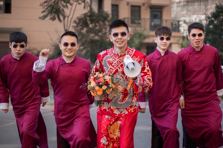 #新郎穿什么#中西式结合与众不同，五大技巧你get了嘛？