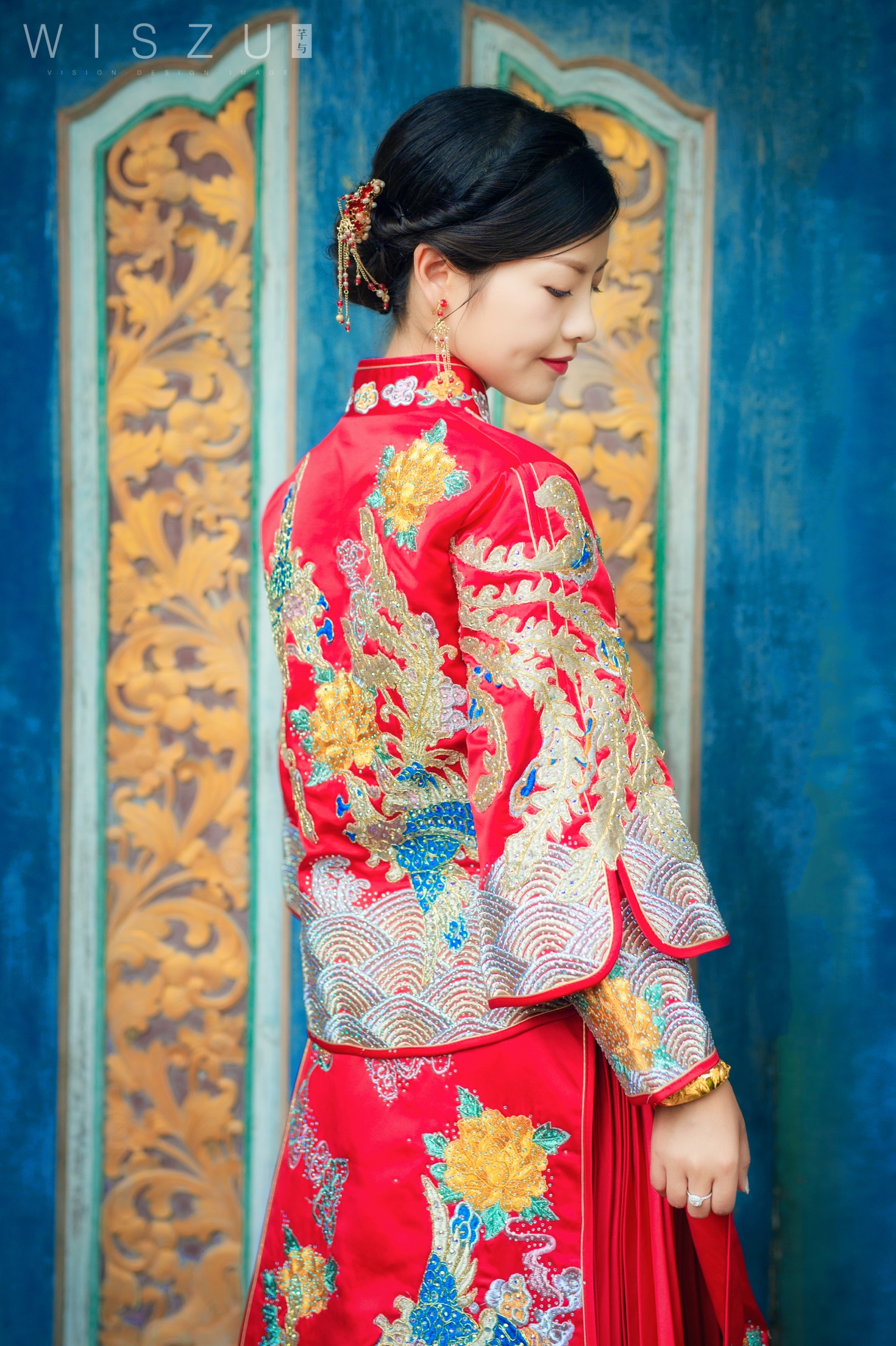 受到所有宾客夸赞的婚礼礼服和婚鞋