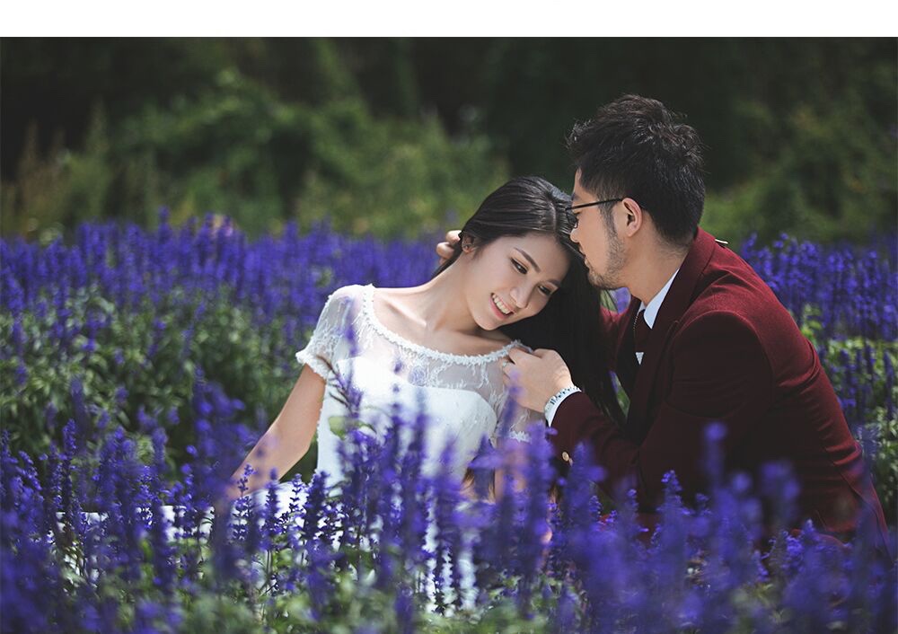 晒婚纱照啦！大家评价一下拍得好不好[吐舌]