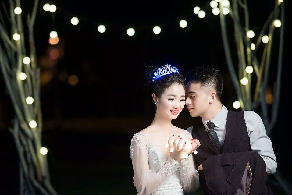 美美的婚纱照