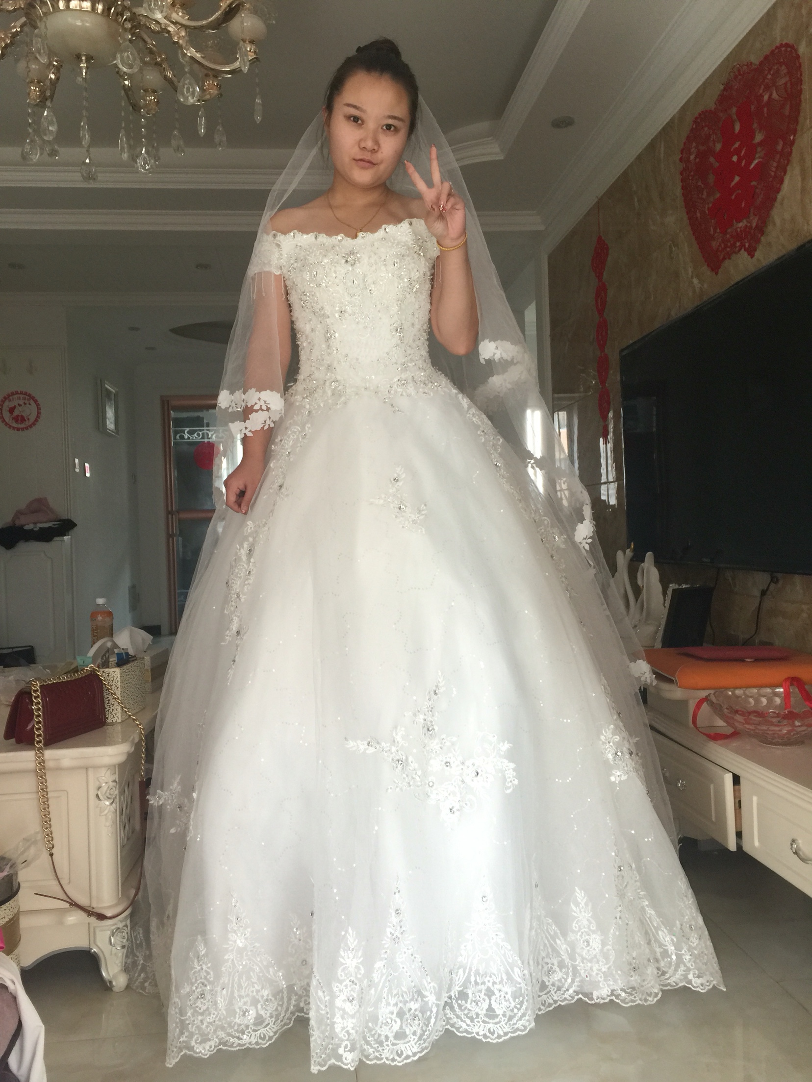 婚纱敬酒服