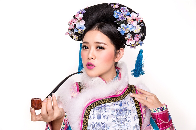 晒婚照 又是我[贱笑]霸道格格晒幸福