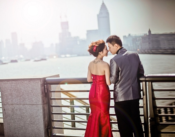 82金牛男&89处女女的超嗲婚纱照~