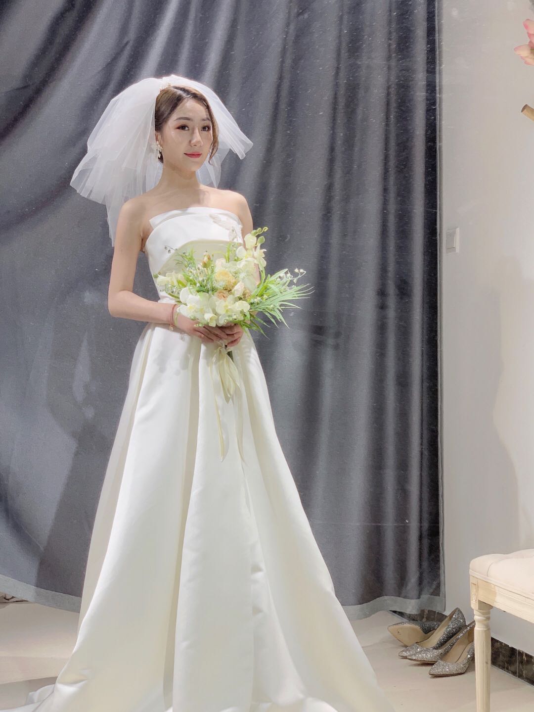 婚礼倒计时8天💒有老妈参考的妆容还是很可的！