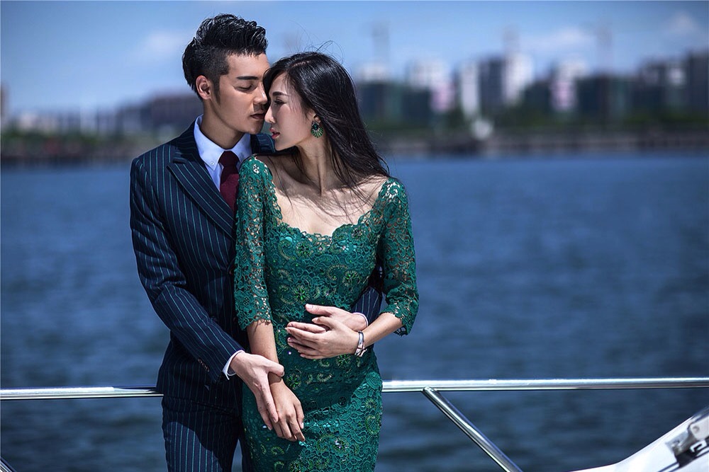 我在幸福时光拍的婚纱照出来啦