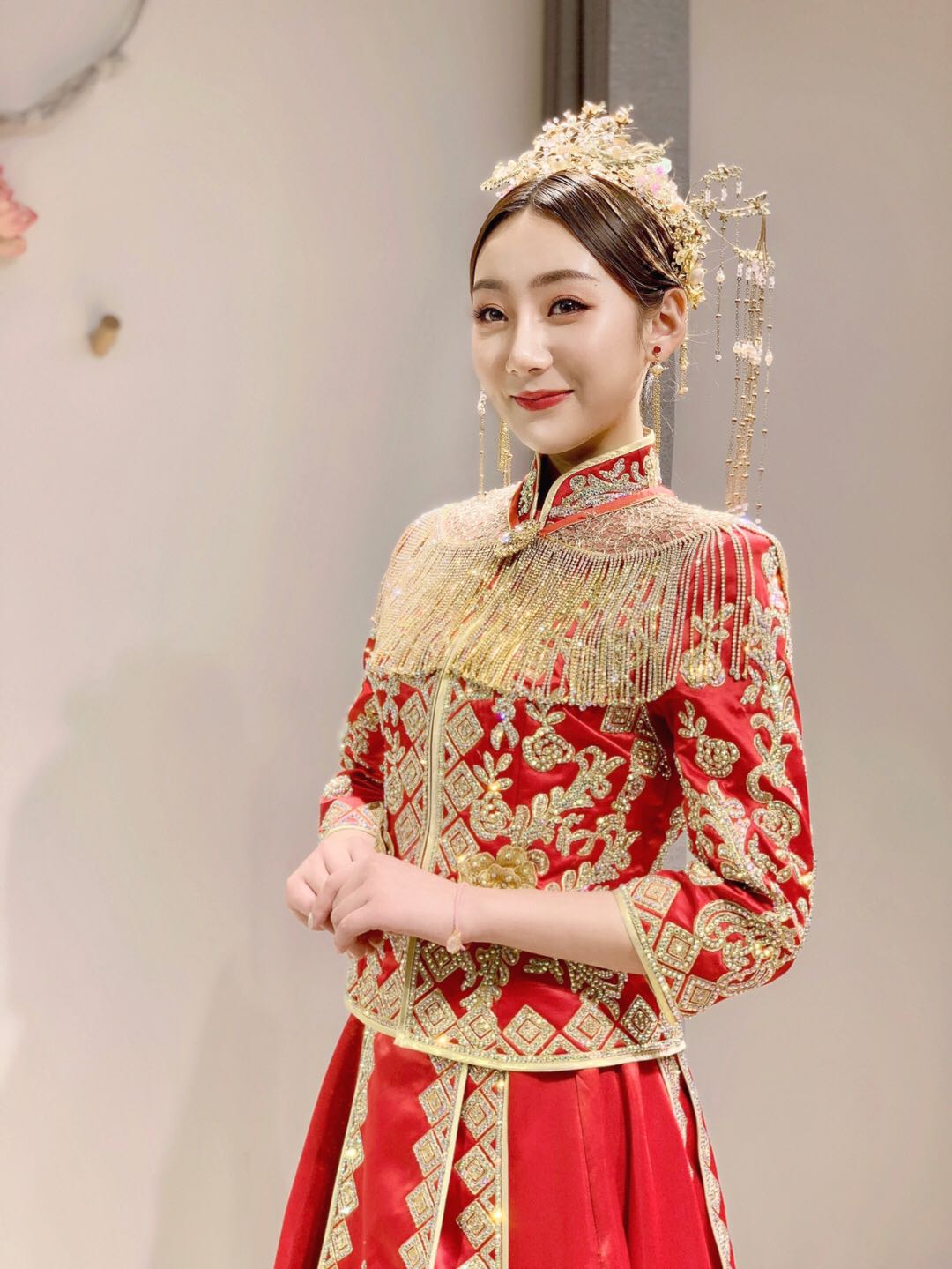 婚礼倒计时8天💒有老妈参考的妆容还是很可的！