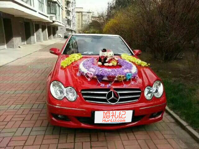 【奔馳】紅色跑車4座/1輛