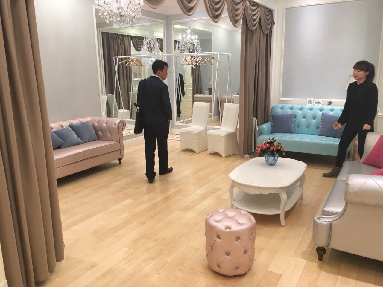 去看了婚庆