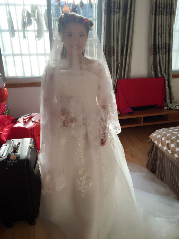 孕妇婚纱