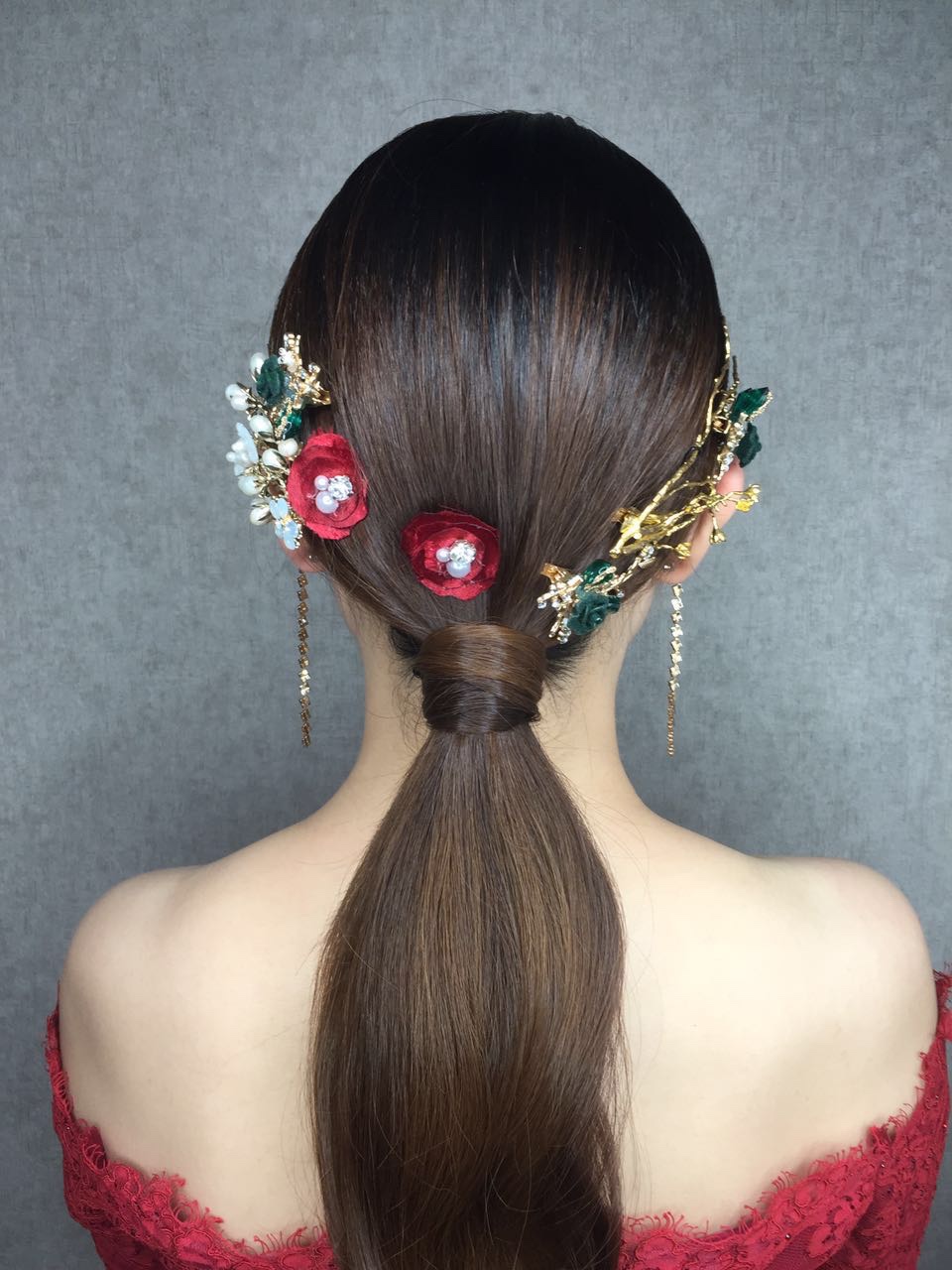 婚礼前的试装