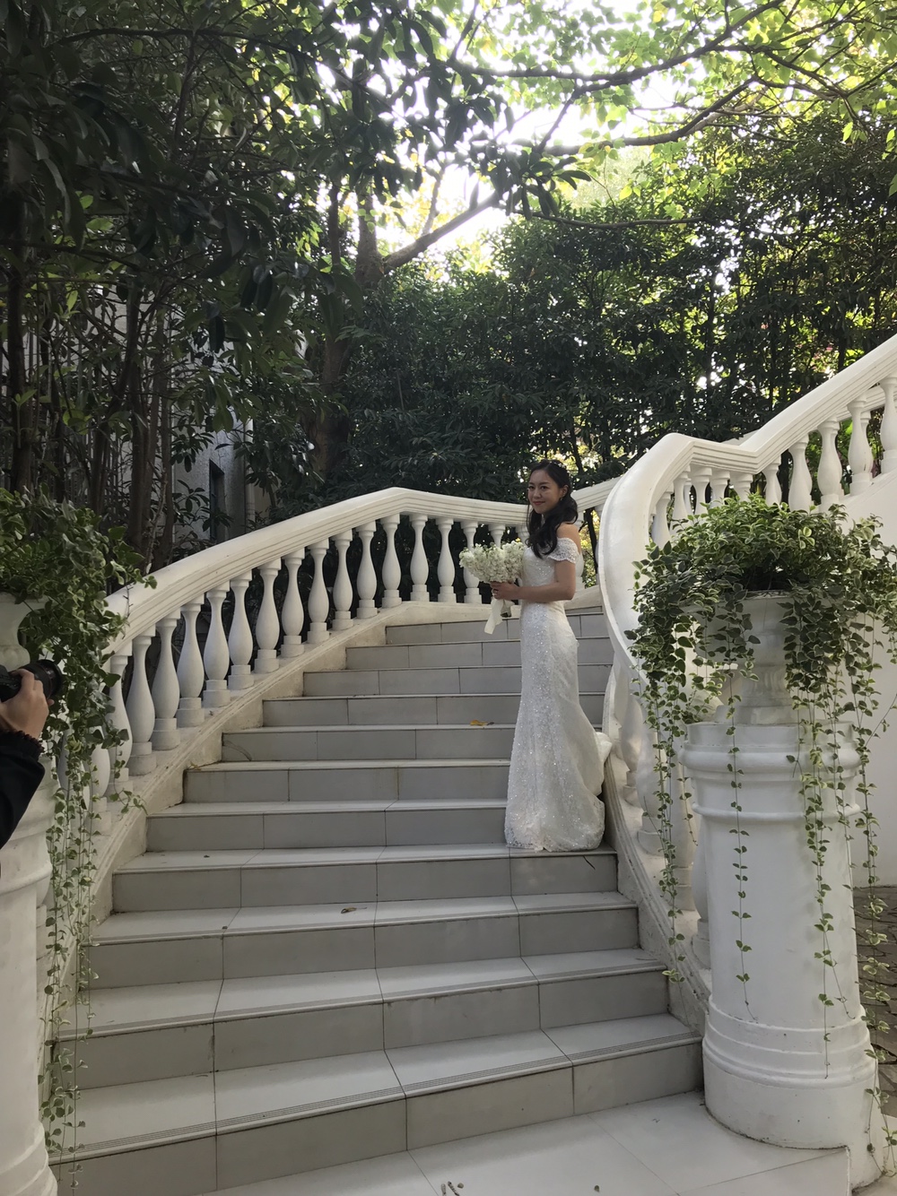 600与6K婚纱穿上简直像换了个人