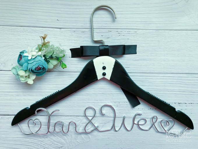 DIY婚礼定制衣架