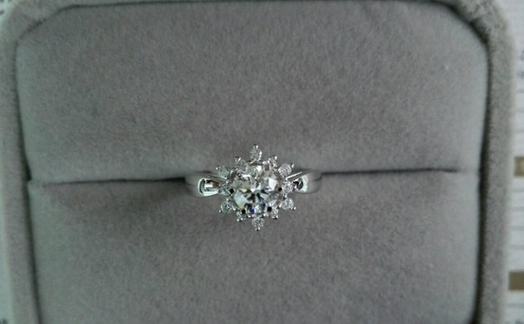 BlingBling的大雪花戒指，相当与众不同！