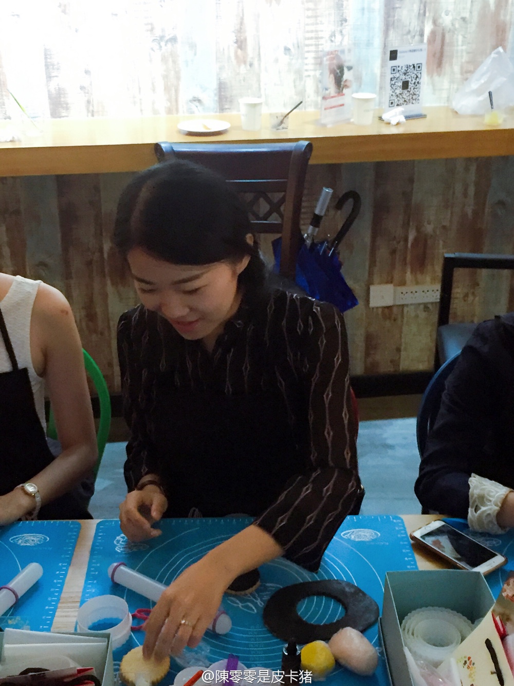 #婚礼纪体验店#参加DIY翻糖饼干and面基统筹师
