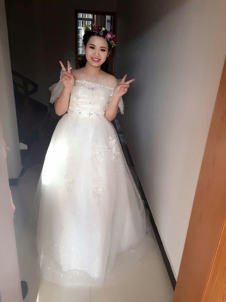 孕妇婚纱