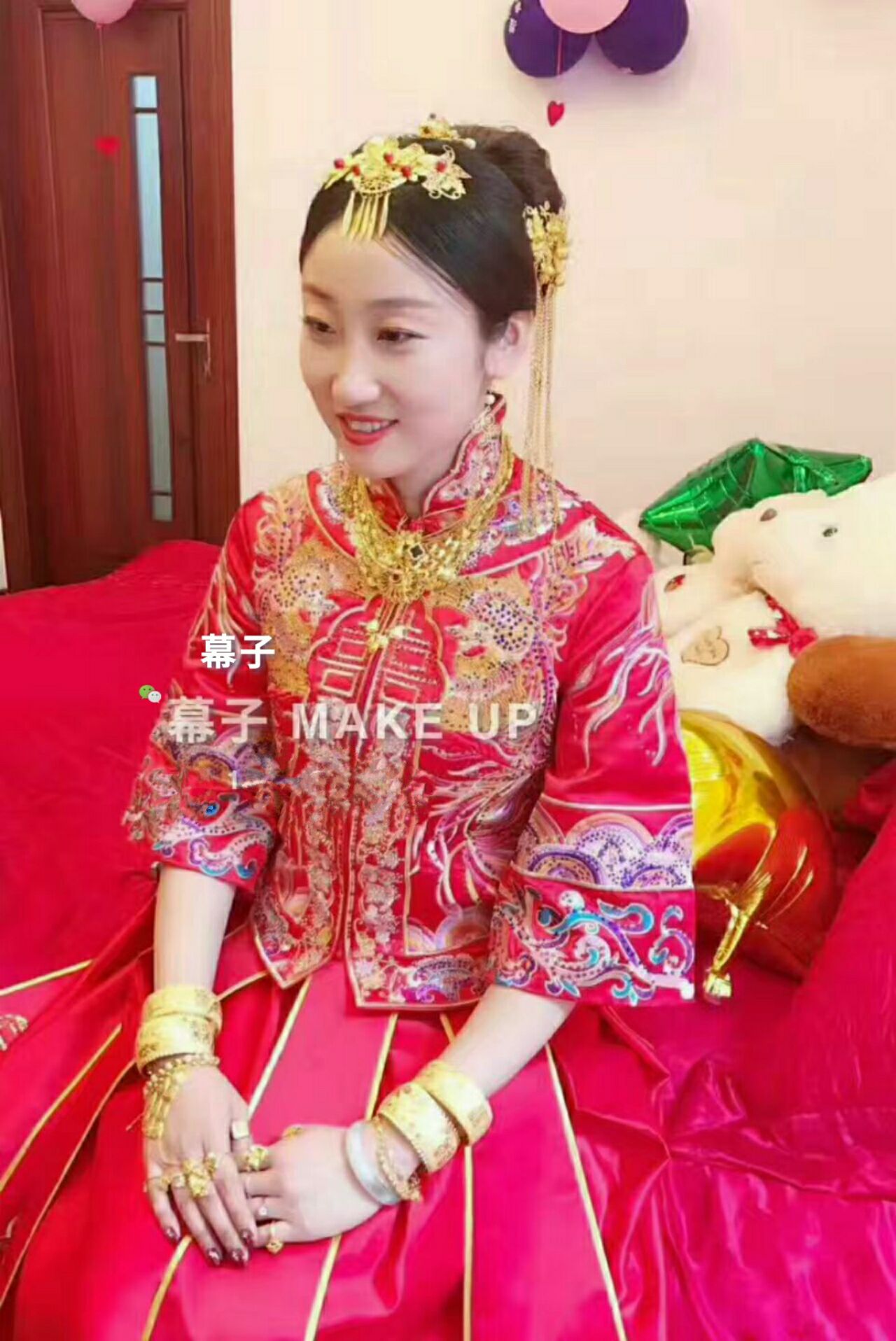 幕子新娘造型