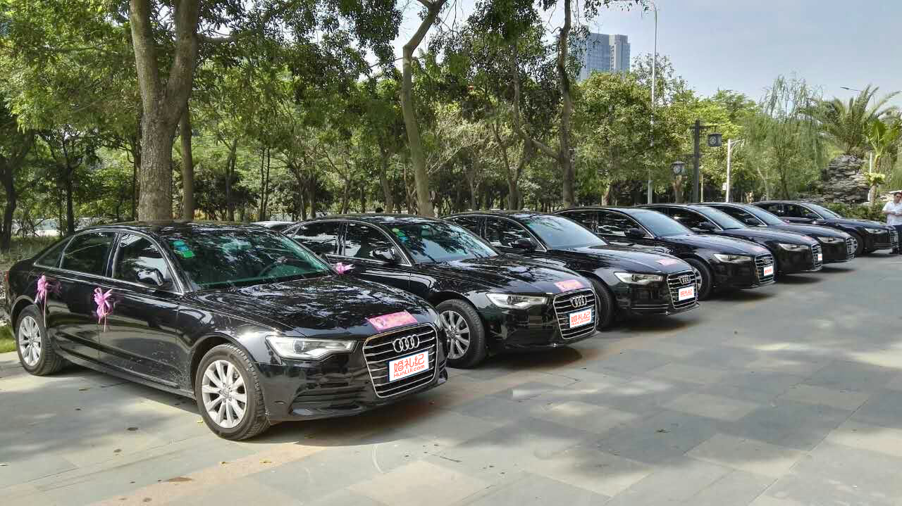 【宝马】330敞篷/1辆 + 【奥迪】A6L新款/3辆