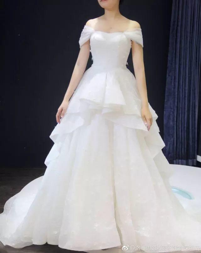 谁说矮个新娘不能穿大拖尾？选对婚纱让你看起来显高不止10厘米 | 深圳篇
