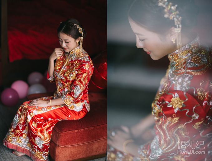 婚禮里的中式服裝一定要大紅？這四個(gè)品牌偏偏不 | 合肥篇
