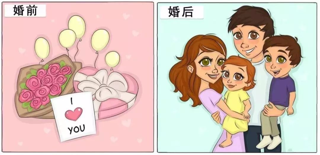 婚前VS婚后，婚姻真的让你面目全非吗？