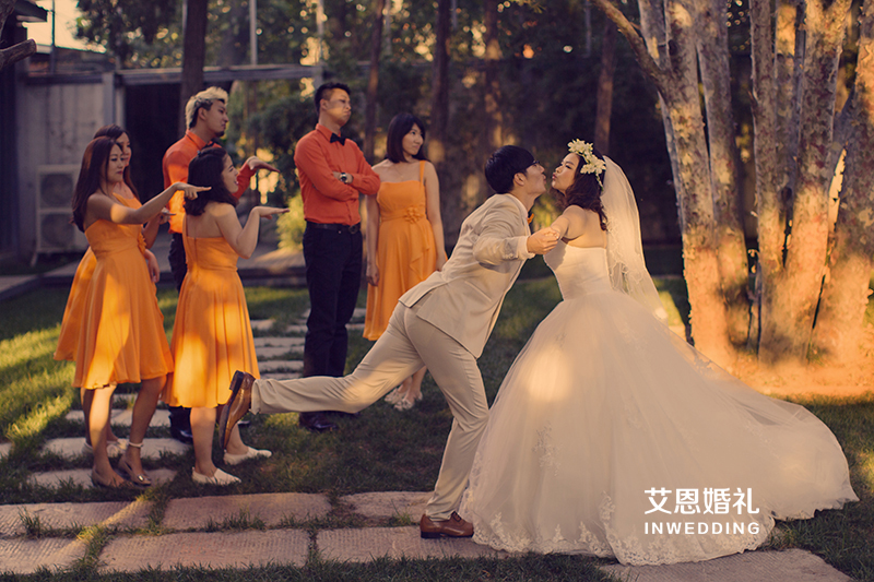 艾恩婚礼 | 活泼橙色系婚礼