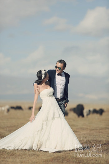 ＃与你感受高原的一天四季＃  青海湖婚纱旅拍