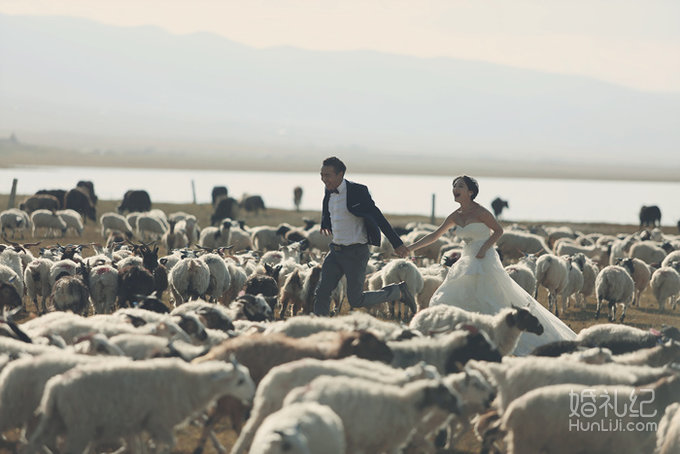 ＃与你感受高原的一天四季＃  青海湖婚纱旅拍