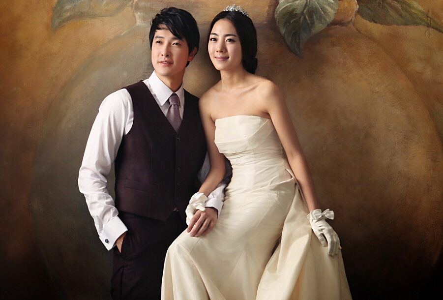 晒婚照+韩式风格婚照！