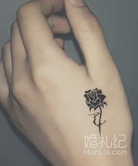 手上有纹身婆婆要我洗掉!