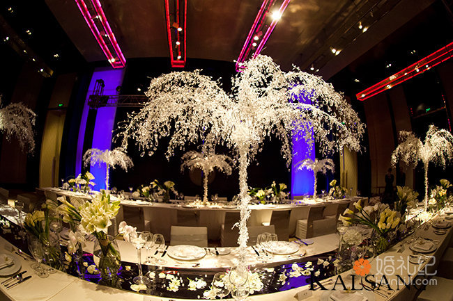 【格桑花艺】柏悦酒店“梦幻”婚礼
