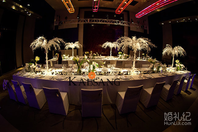 【格桑花艺】柏悦酒店“梦幻”婚礼