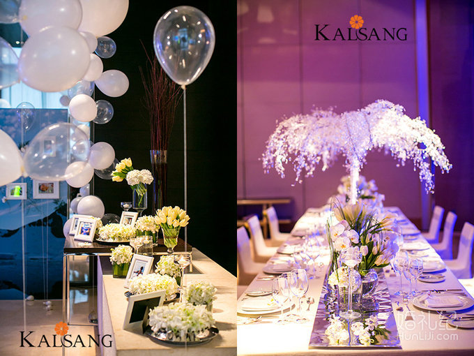 【格桑花艺】柏悦酒店“梦幻”婚礼