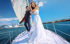 【青岛】离北京最近最完美的海景婚纱照