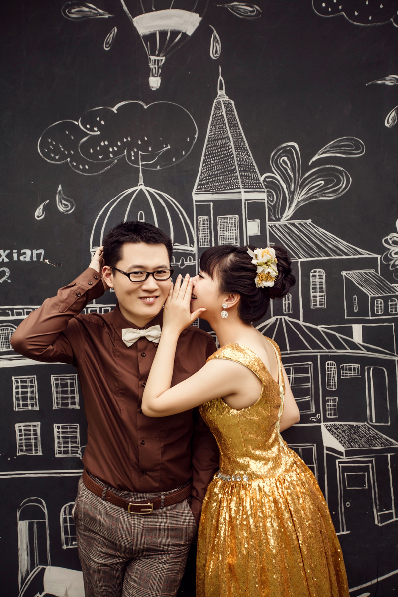我的中式婚纱照，美吗