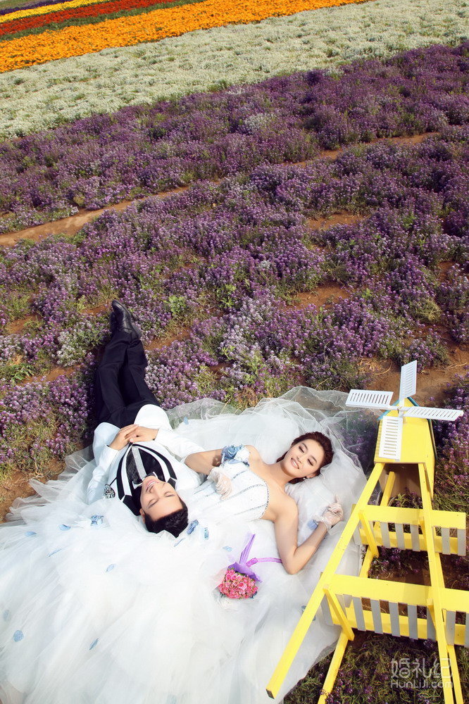 八月铭人婚纱摄影      薰衣草客片