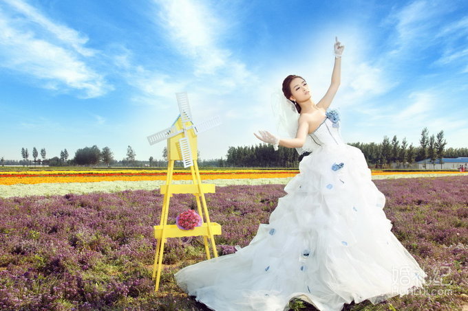 八月铭人婚纱摄影      薰衣草客片