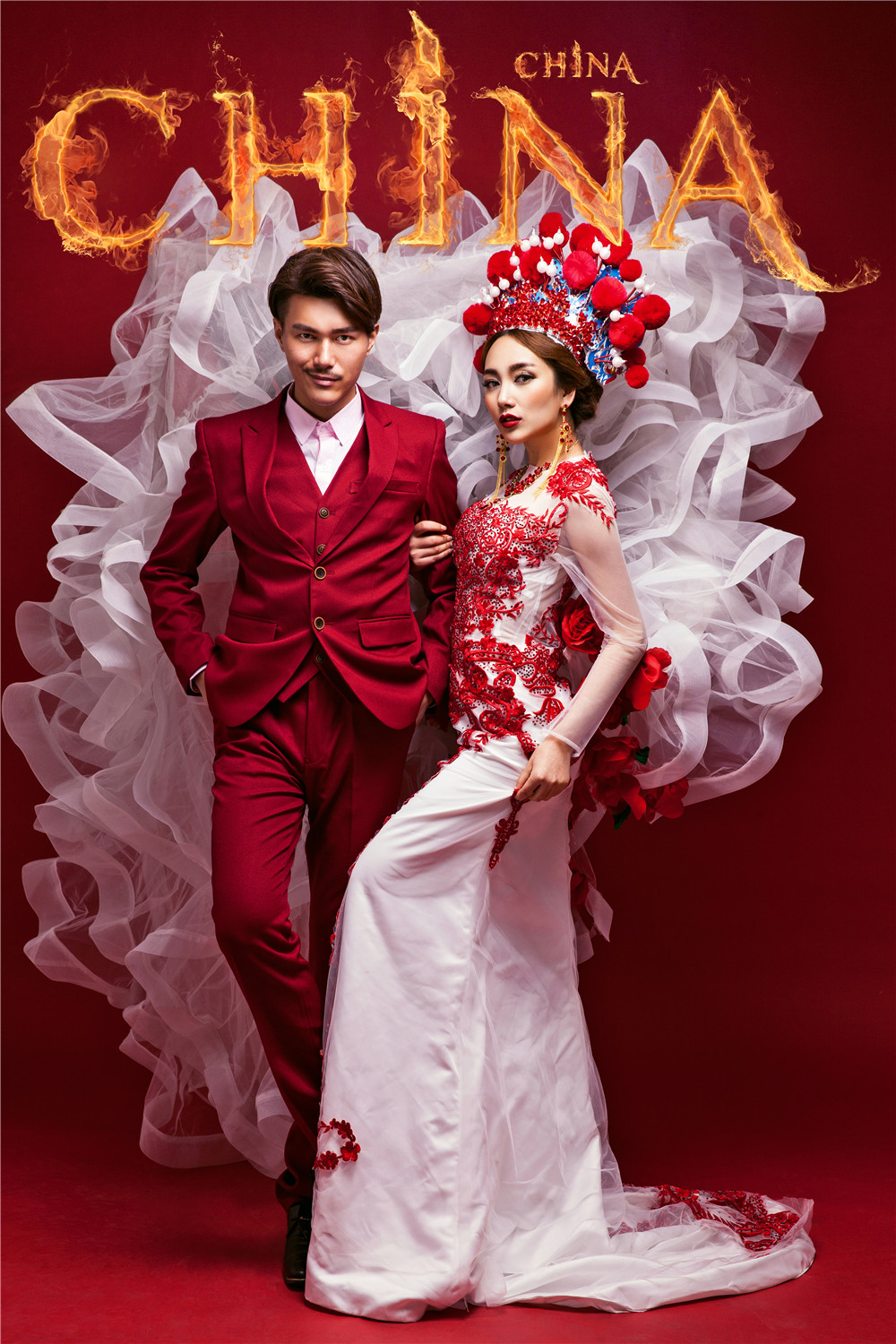 非常台北婚纱摄影-中国新娘