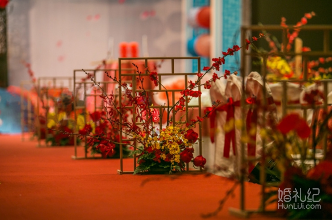 别样的中式风情婚礼