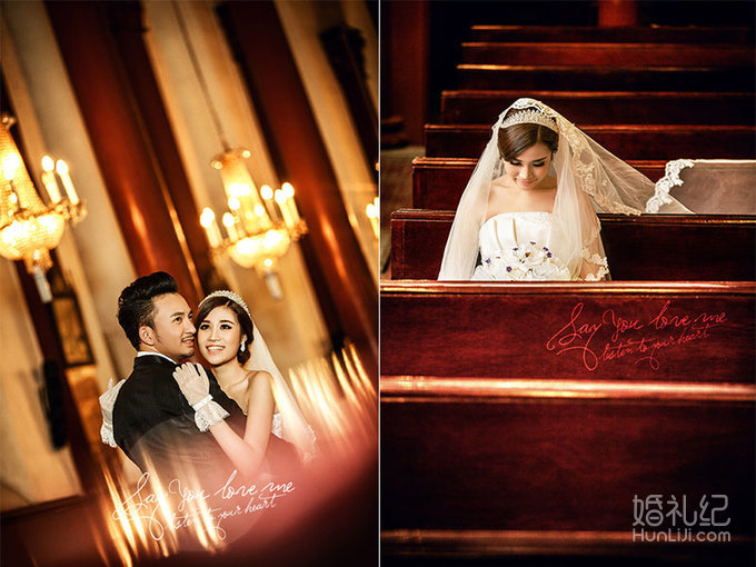 教堂婚纱照《爱的信仰》