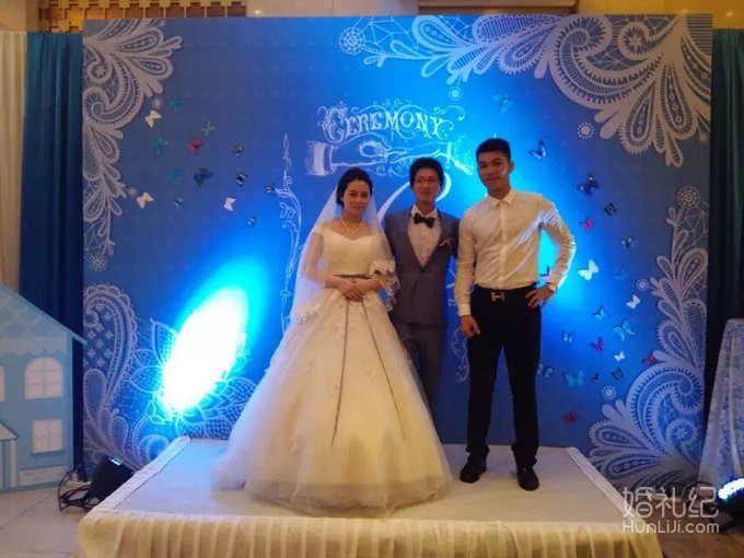 司仪赵磊,婚礼主持人,婚礼纪 hunliji.com