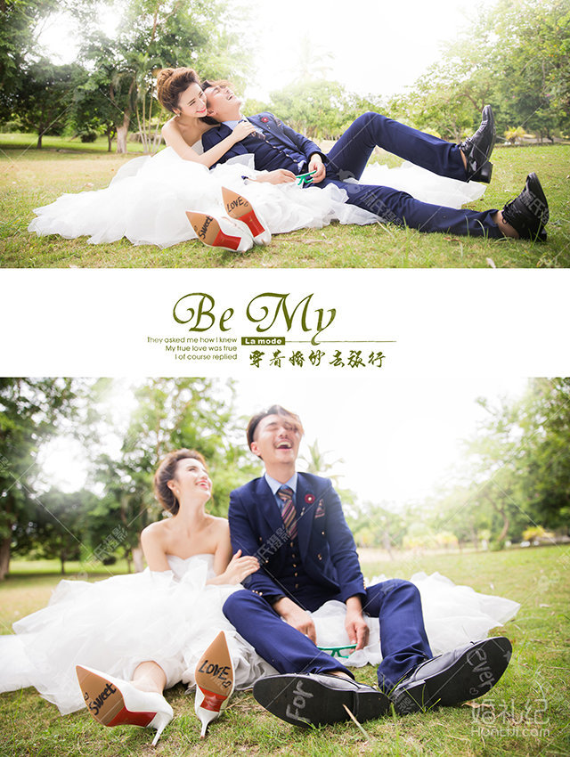 【潇氏摄影三亚店】三亚婚纱摄影《小东海-椰林》