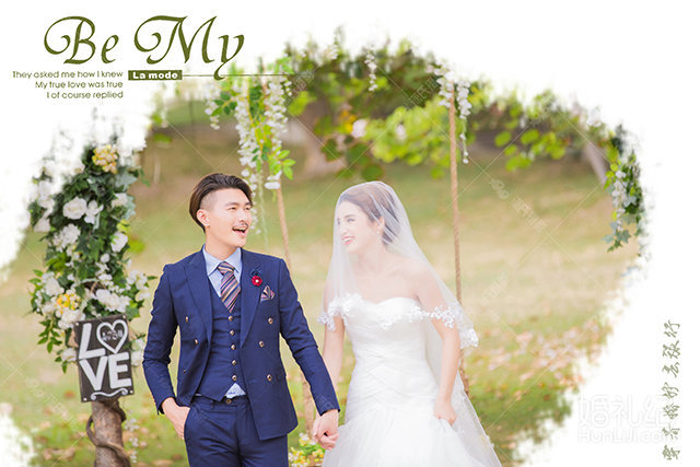 【潇氏摄影三亚店】三亚婚纱摄影《小东海-椰林》