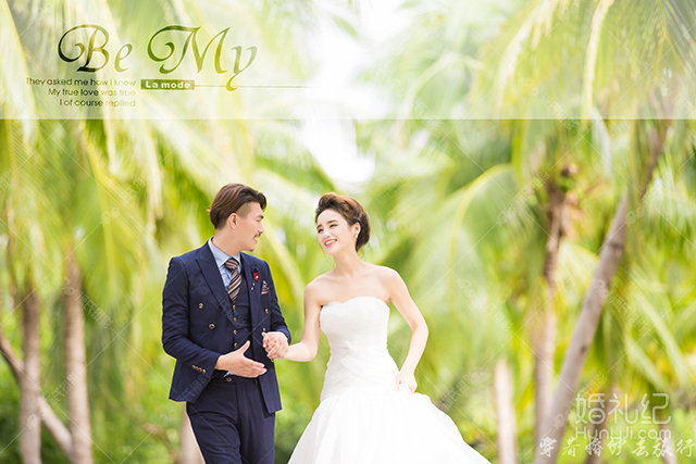 【潇氏摄影三亚店】三亚婚纱摄影《小东海-椰林》