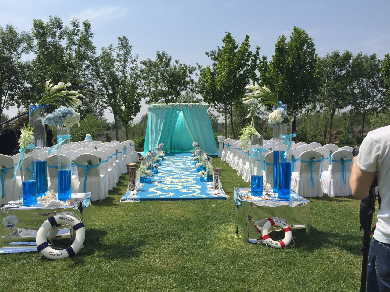 海洋豪华婚礼主题