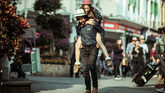 【潇氏摄影成都店】 三亚蜈支洲岛海景婚纱摄影团购