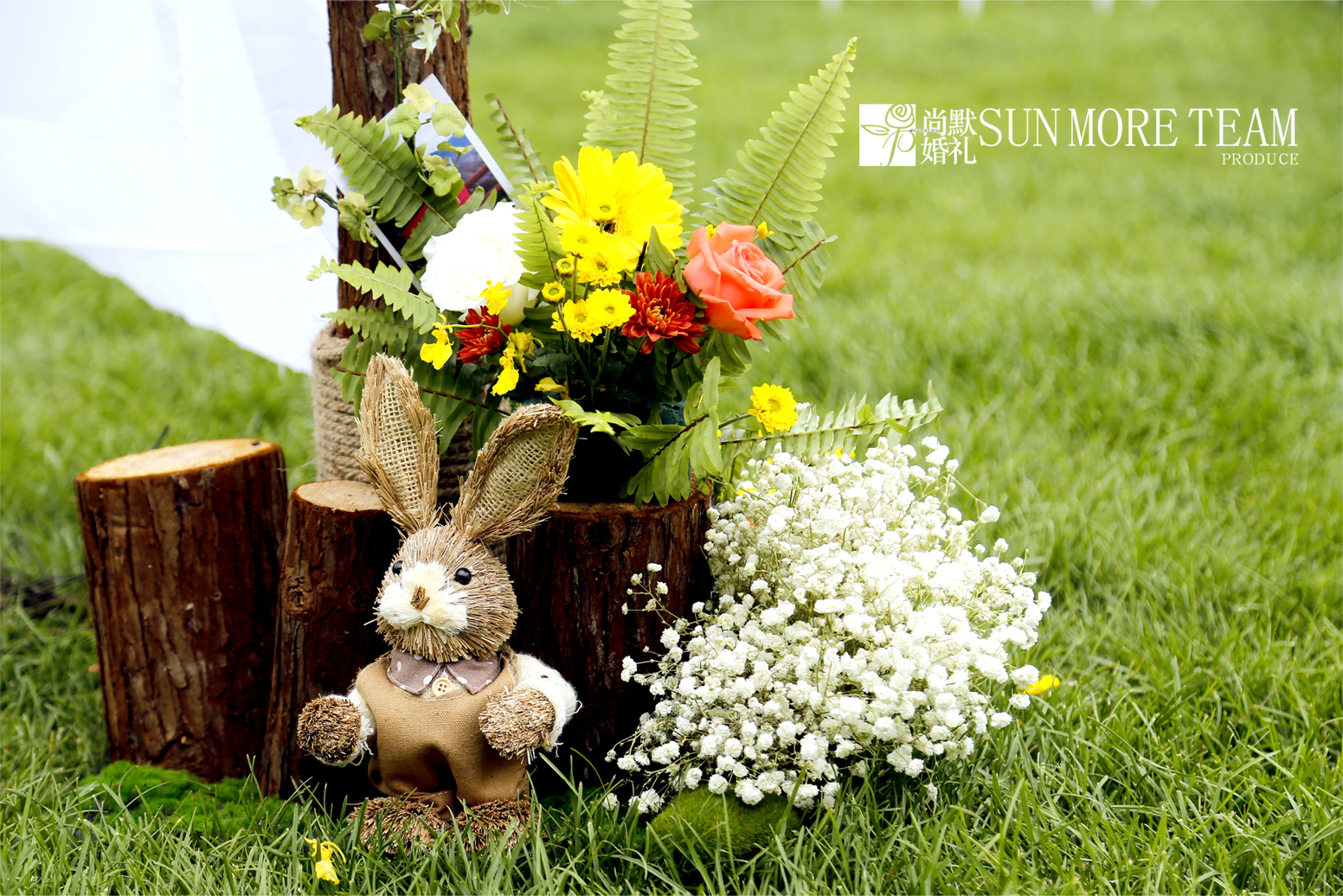 《兔子和熊的故事》森系婚禮