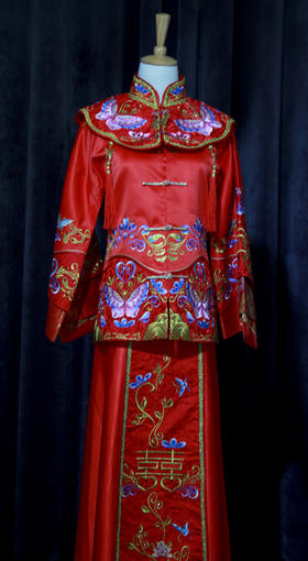 中式婚纱系列，传统的永远不会褪色